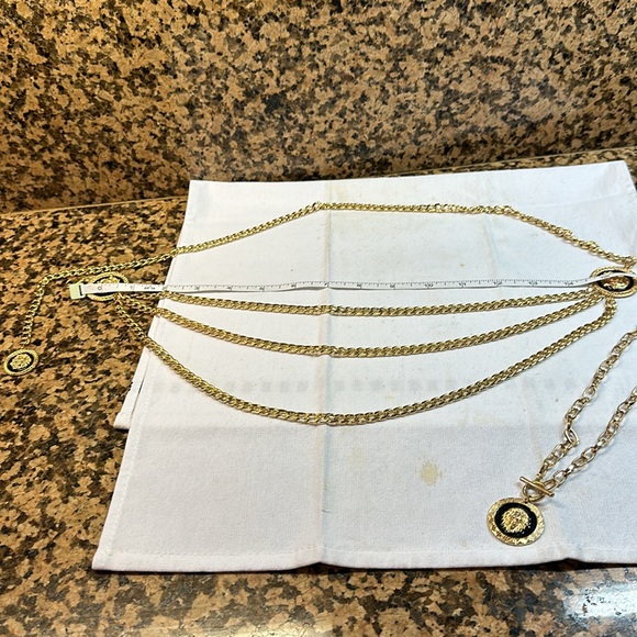 Belt with matching necklace. So unique - adjustable see photos - Picture 2 of 6